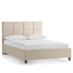 platform upholstered bed