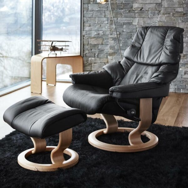 fort Collins stressless recliner clearance item discount price