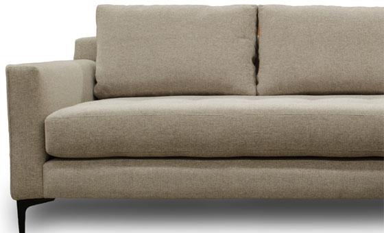 Romano Dawson flip sofa left or right details grey beige sand natural
