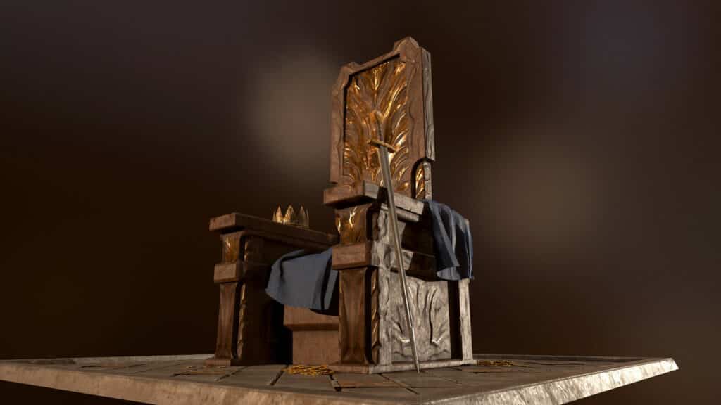 authentic throne history chair