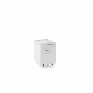 centro-6407-white-rolling-mobile-file-cabinet-BDI-locking-storage-3200-1
