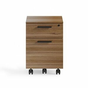 linea-mobile-file-pedestal-6227-BDI-storage-cabinet-walnut