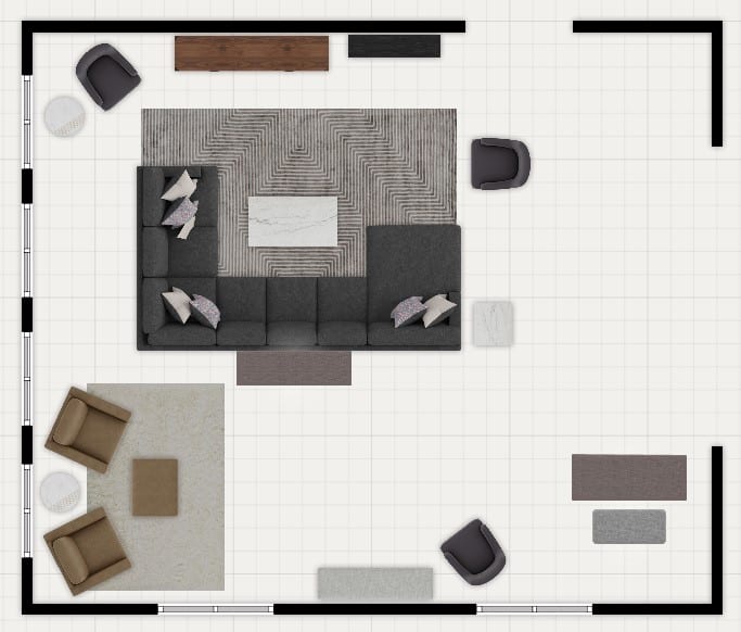 living room floor plan